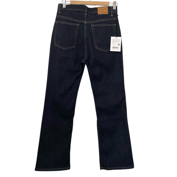 Able NWT Wide Leg Holly Kick Flare Jeans Dark Blue Size 29 - Picture 4 of 10